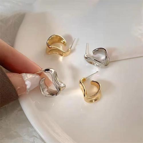 Brass Stud Earring plated fashion jewelry nickel lead & cadmium free Sold By Pair