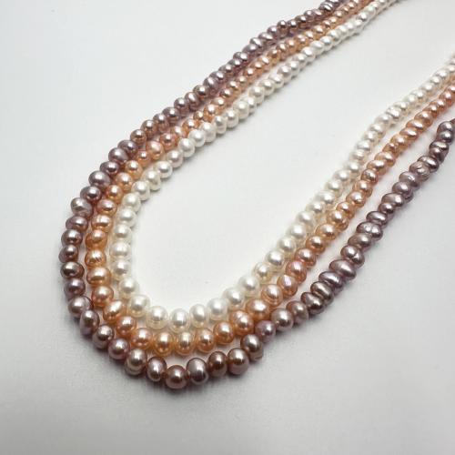 Cultured Potato Freshwater Pearl Beads, DIY, more colors for choice, 3-4mm, Sold Per Approx 40 cm Strand