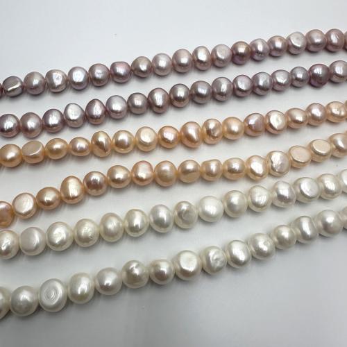 Keshi Cultured Freshwater Pearl Beads DIY 9-10mm Sold Per Approx 37 cm Strand