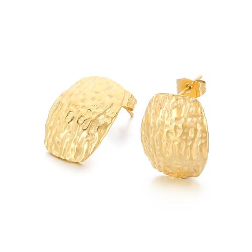 Stainless Steel Stud Earrings 304 Stainless Steel fashion jewelry & for woman Sold By Pair