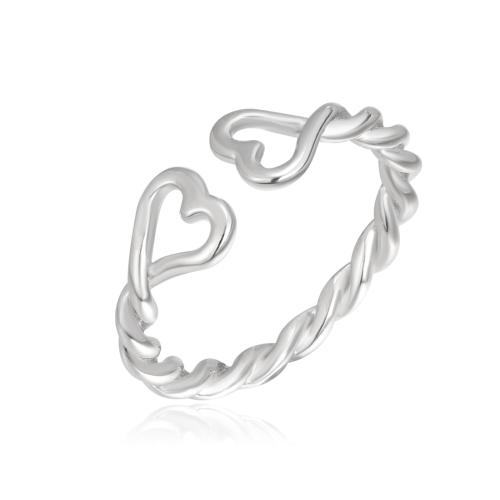 Sterling Sølv Smykker fingerring, 925 Sterling Sølv, mode smykker & for kvinde, Solgt af PC