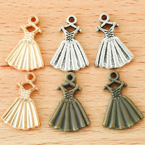 Zinc Alloy Pendants Skirt plated DIY Sold By Bag