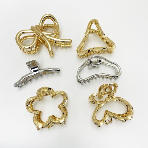 Haar Claw Clips, Zinc Alloy, verschillende stijlen voor de keuze & voor vrouw, meer kleuren voor de keuze, Verkocht door PC