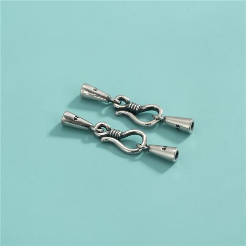 Risultati di braccialetto in argento sterling, 925 sterline d'argento, DIY, nessuno, 33.80mm, Foro:Appross. 2mm, Venduto da PC