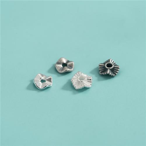 925 Sterling Silver Spacer Bead DIY Sold By PC