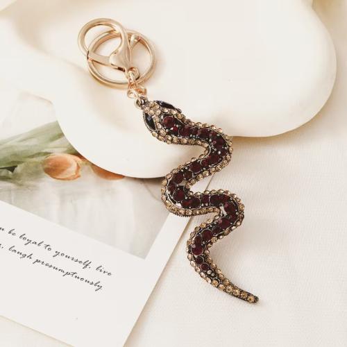 Zinc Alloy Key Clasp Snake Unisex Sold By PC