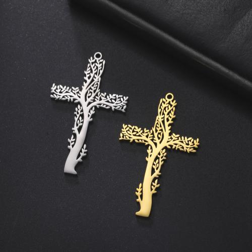 Stainless Steel Cross Pendants 304 Stainless Steel fashion jewelry & Unisex Sold By PC