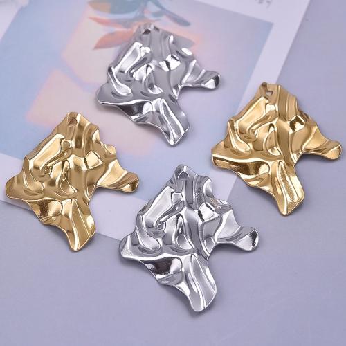 Stainless Steel Pendants 304 Stainless Steel irregular plated DIY Sold By PC