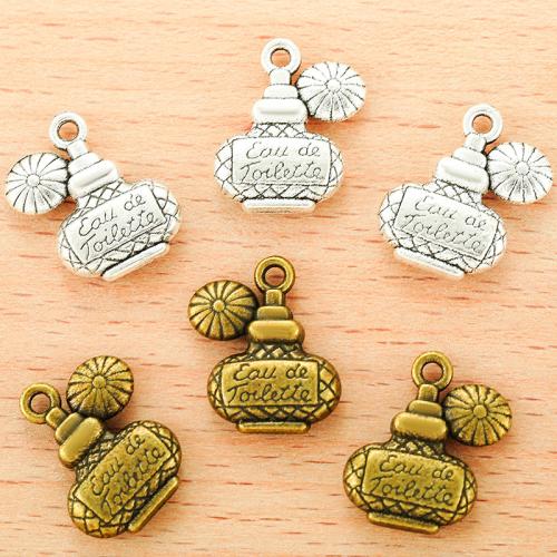 Zinc Alloy Pendants Bottle plated DIY Sold By Bag