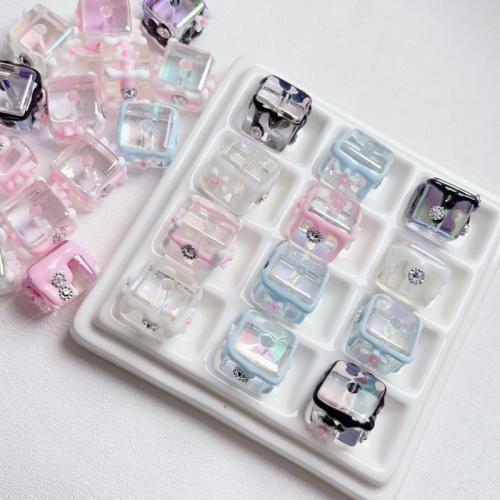 Acrylic Jewelry Beads DIY 15mm Sold By Bag