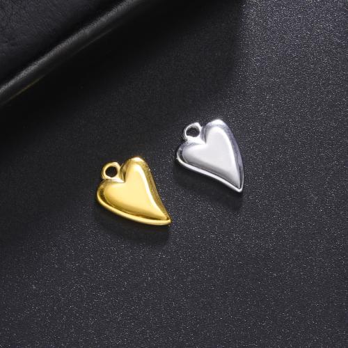 Stainless Steel Heart Pendants 304 Stainless Steel fashion jewelry & Unisex Sold By PC