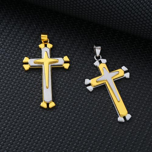 Zinc Alloy Cross Přívěsky, Zinek, Kříž, á, DIY, více barev na výběr, nikl, olovo a kadmium zdarma, 30x50mm, Prodáno By PC