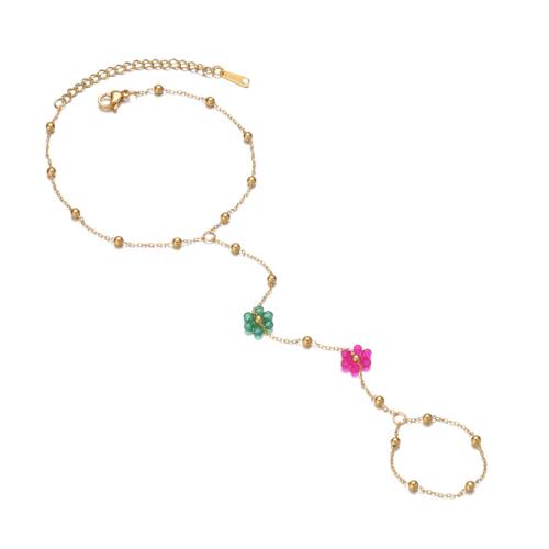 Sets de Joyas, Partículas de acero, chapado, diferentes estilos para la opción & para mujer, dorado, Vendido por UD