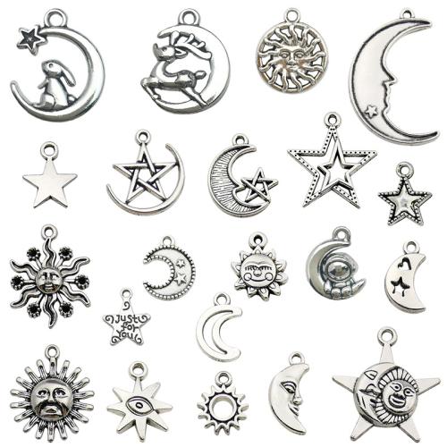 Stainless Steel Pendants Zinc Alloy DIY Sold By PC