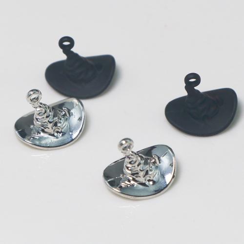 Zinc Alloy Hat Pendants plated DIY nickel lead & cadmium free Sold By PC