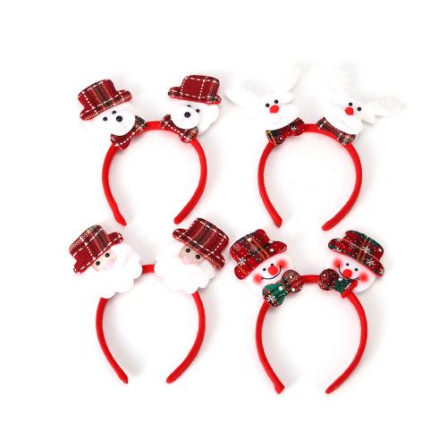 Cloth Hair Band lightening & Christmas Design & for woman Sold By PC