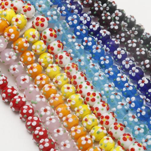 Handgewickelte Perlen, Lampwork, DIY, keine, 10x14mm, 100PCs/Tasche, verkauft von Tasche