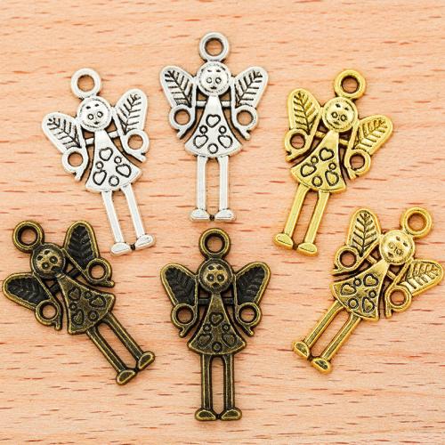 Zinc Alloy Pendants Angel plated DIY Sold By Bag