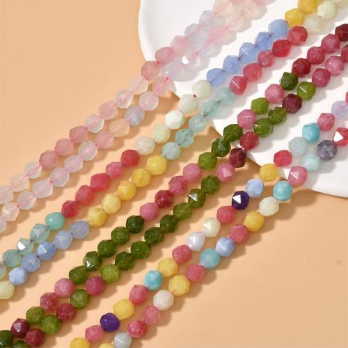 Edelsteen Sieraden Kralen, Natuursteen, DIY, meer kleuren voor de keuze, 7.40mm, Gat:Ca 1mm, Ca 47pC's/Strand, Verkocht door Strand