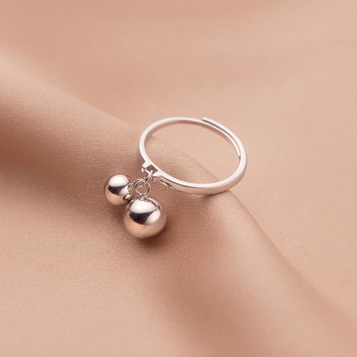 925 Sterling Silver Cuff Finger Ring Round Korean style & for woman US Ring .5 Sold By PC