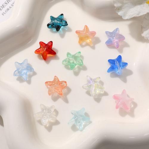 Fashion Glass Beads Star DIY Approx Sold By Bag