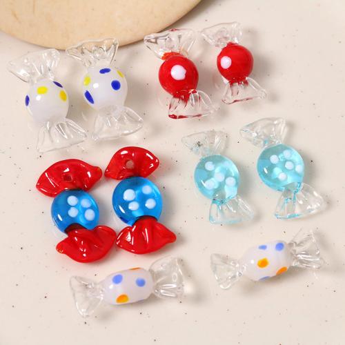 Fashion Lampwork Pendants Candy DIY Approx Sold By Bag