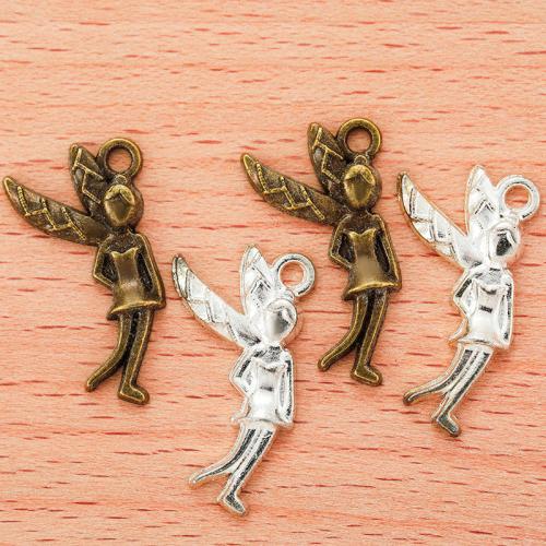 Zinc Alloy Pendants Angel plated DIY Sold By Bag