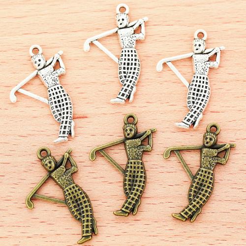 Zinc Alloy Pendants plated DIY Sold By Bag