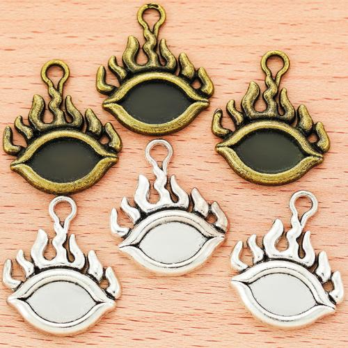 Zinc Alloy Pendants Eye plated DIY Sold By Bag