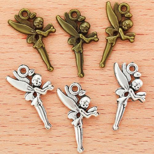 Zinc Alloy Pendants Angel plated DIY Sold By Bag