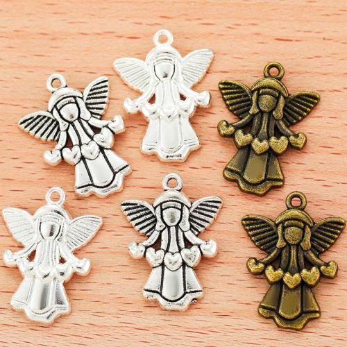 Zinc Alloy Pendants Angel plated DIY Sold By Bag