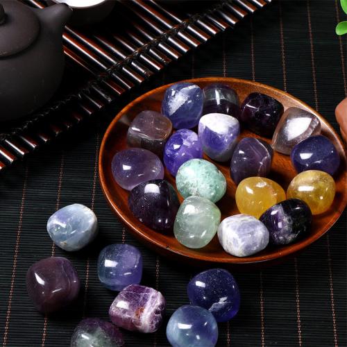 Fashion Decoration Colorful Fluorite Nuggets Sold By PC