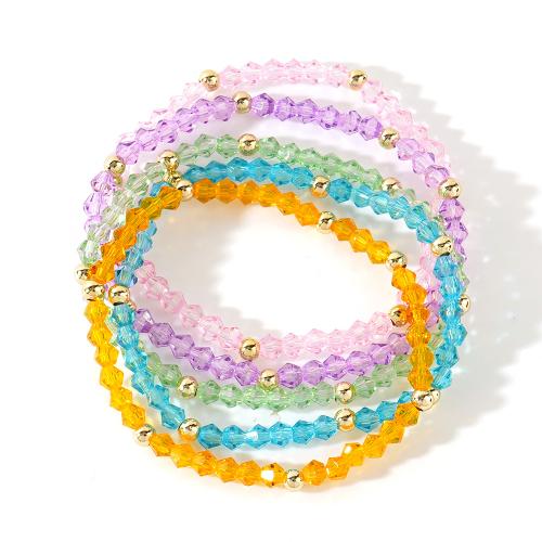 Pulseras de Cristal, Joyería & para mujer, más colores para la opción, longitud aproximado 17.5 cm, Vendido por UD