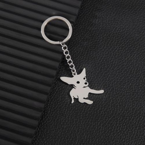 Stainless Steel Key Clasp 304 Stainless Steel Dog plated fashion jewelry Sold By PC