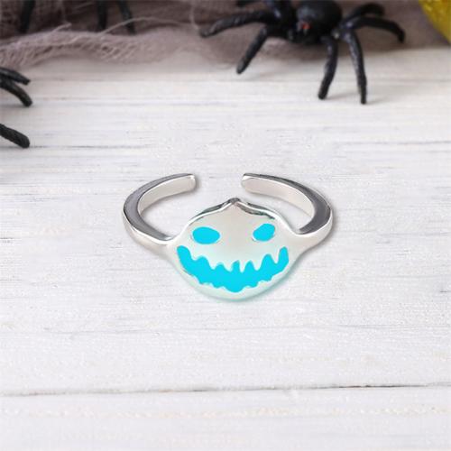 Cink Alloy Finger Ring, pozlaćen, bez spolne razlike & luminated, više boja za izbor, Prodano By PC