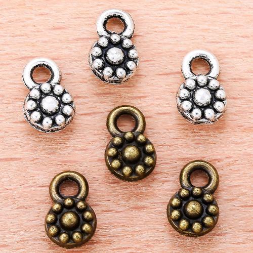 Zinc Alloy Flower Pendants plated DIY Sold By Bag