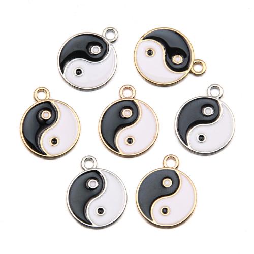 Zinc Alloy Enamel Pendants with enamel plated DIY Sold By Bag