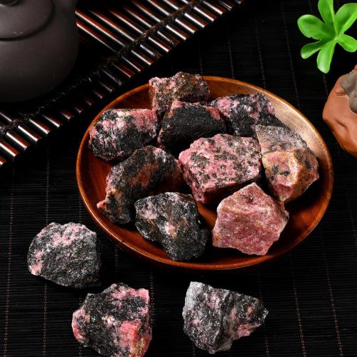 Fashion Decoration Rhodonite irregular Sold By PC