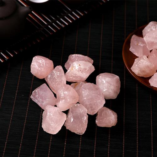 Fashion Decoration Natural Stone with Rose Quartz irregular Sold By PC