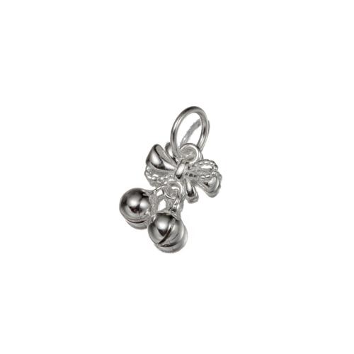 925 Sterling Silver Pendant Bowknot DIY Sold By PC