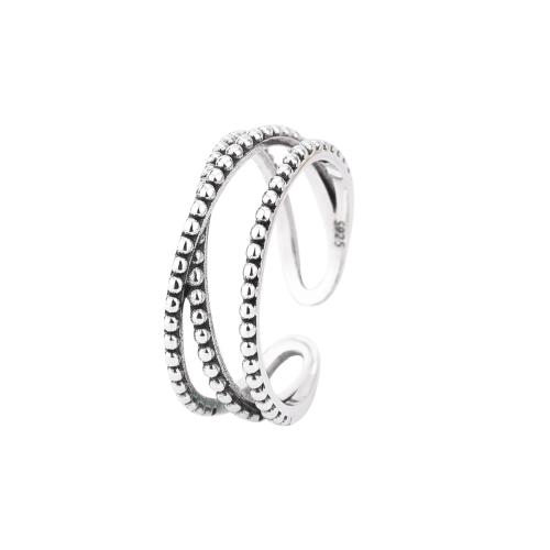 Sterling Silver Jewelry Finger Ring, 925 sterline d'argento, gioielli di moda & per la donna, internal diameter:17mm, Venduto da PC