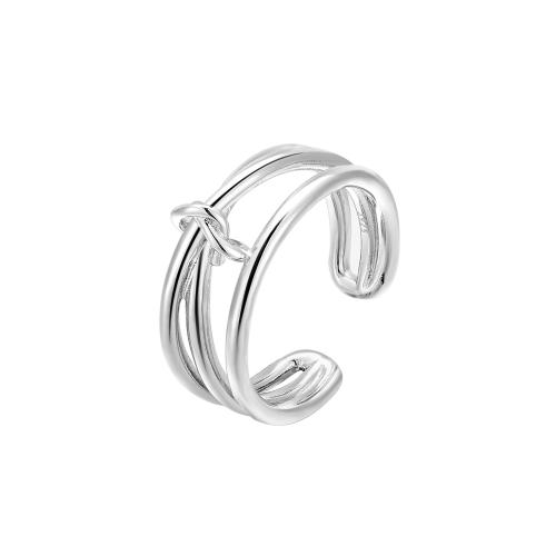 Sterling Silver Nakit Finger Ring, 925 Sterling Silver, modni nakit & za žene, Unutarnji promjer:Približno 17mm, Prodano By PC