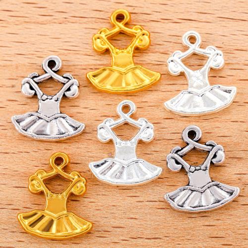 Zinc Alloy Pendants Skirt plated DIY Sold By Bag