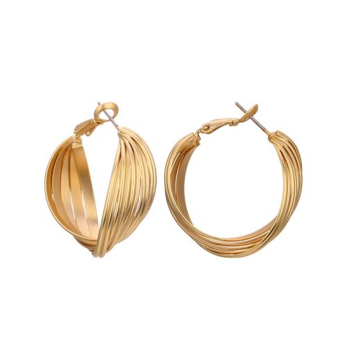 Brass Leverback Earring fashion jewelry & for woman 37mm Sold By Pair