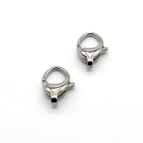 Stainless Steel Lobster Claw Clasp 316 Stainless Steel silver color plated DIY 16mm Sold By PC