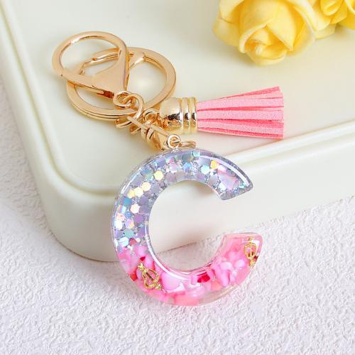 Zinc Alloy Key Clasp with Resin epoxy gel multifunctional golden Product package size Sold By PC