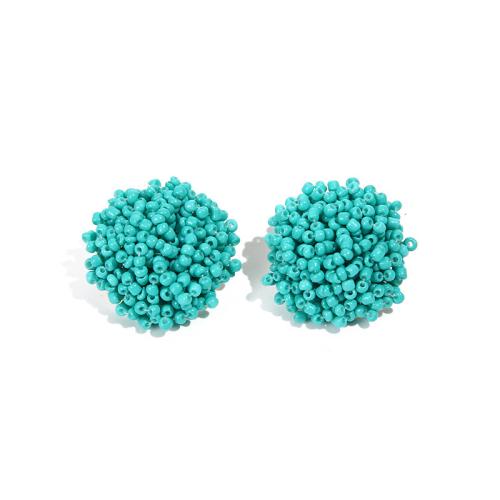 Earring Jewelry Glass Beads fashion jewelry & for woman Sold By Pair