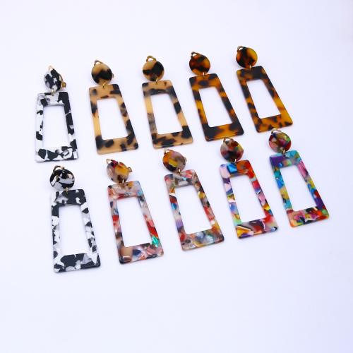 Acetate Drop Earring fashion jewelry & for woman Sold By Pair