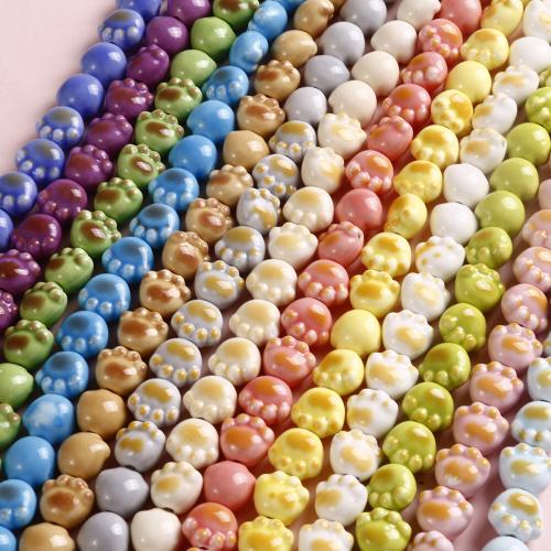 Abalorios de Porcelana, Garra, Bricolaje, más colores para la opción, 12x13mm, 100PCs/Bolsa, Vendido por Bolsa