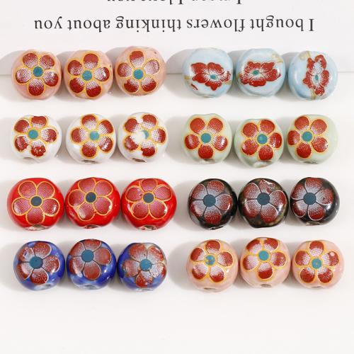 Porcelain Jewelry Beads DIY 12mm Sold By Bag